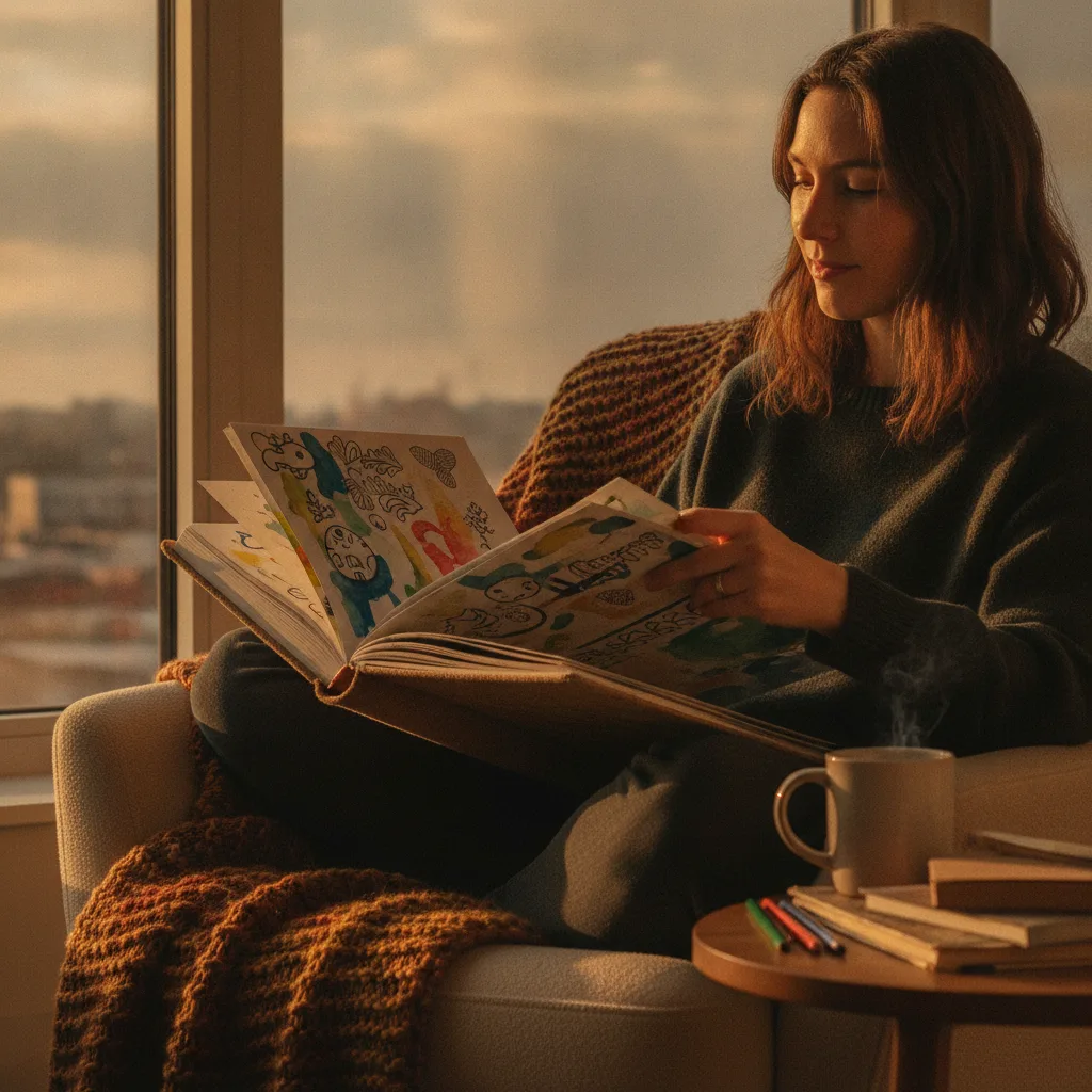 journal créatif libération émotionnelle