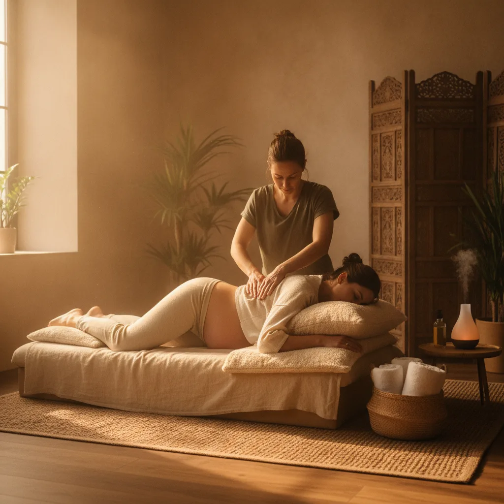 Massage ayurvédique grossesse, bienfaits et précautions - massage ayurvedique grossesse